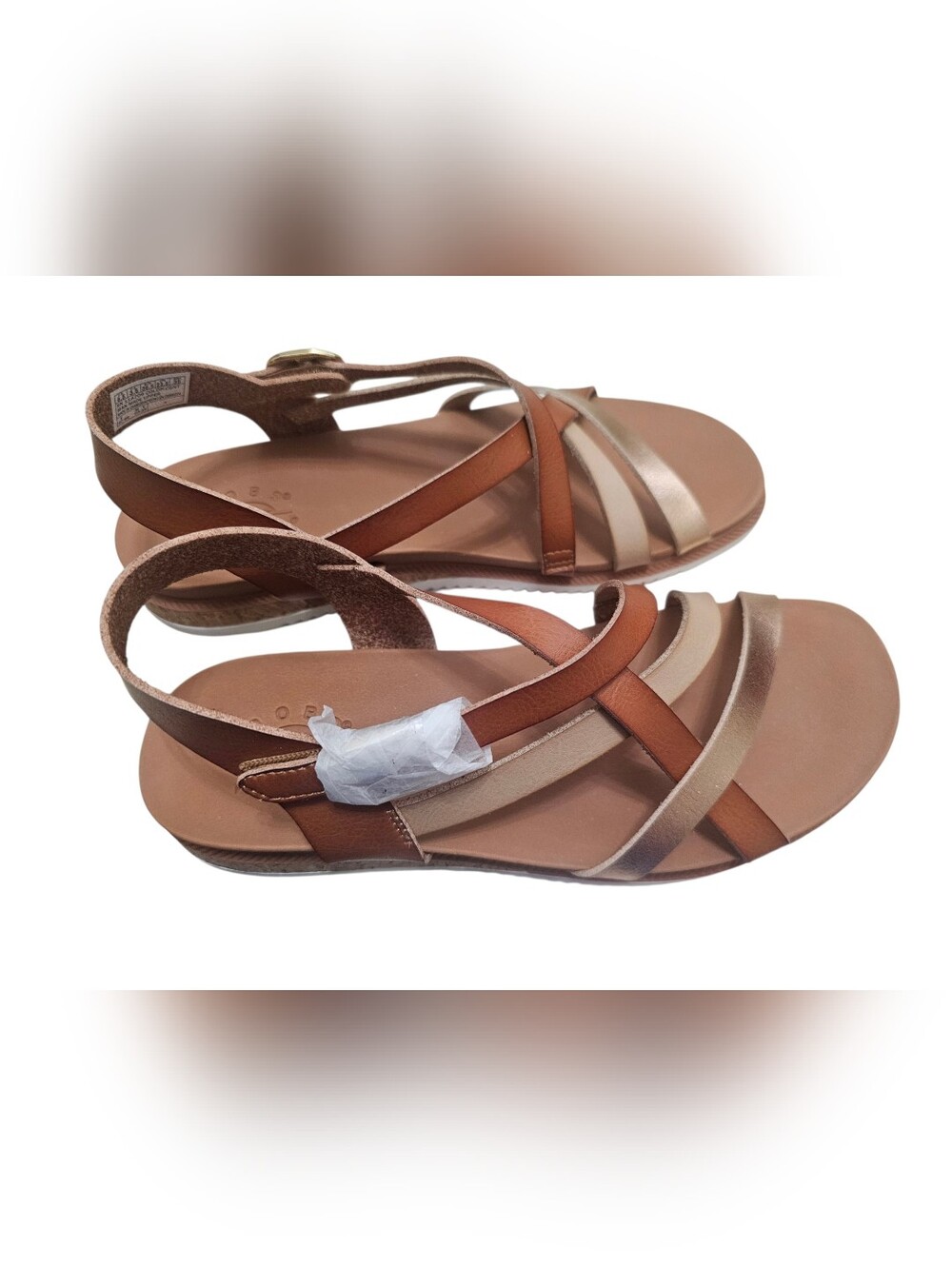 NEW Skechers Bobs Desert Kiss Adjustable Strappy Sandals 6.5 - Picture 9 of 12